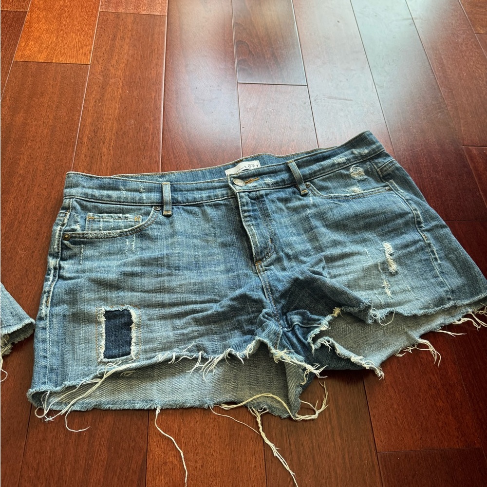 Loft denim shorts